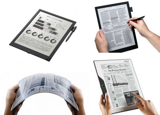 Edition : Vivement le papier électronique couleur, interactif ?